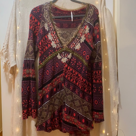 Boho Free People Dress - Picture 1 of 7